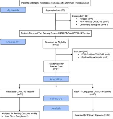 Homologous versus Heterologous prime-boost COVID-19 Vaccination in autologous hematopoietic stem cell transplantation recipients: a blinded randomized controlled trial